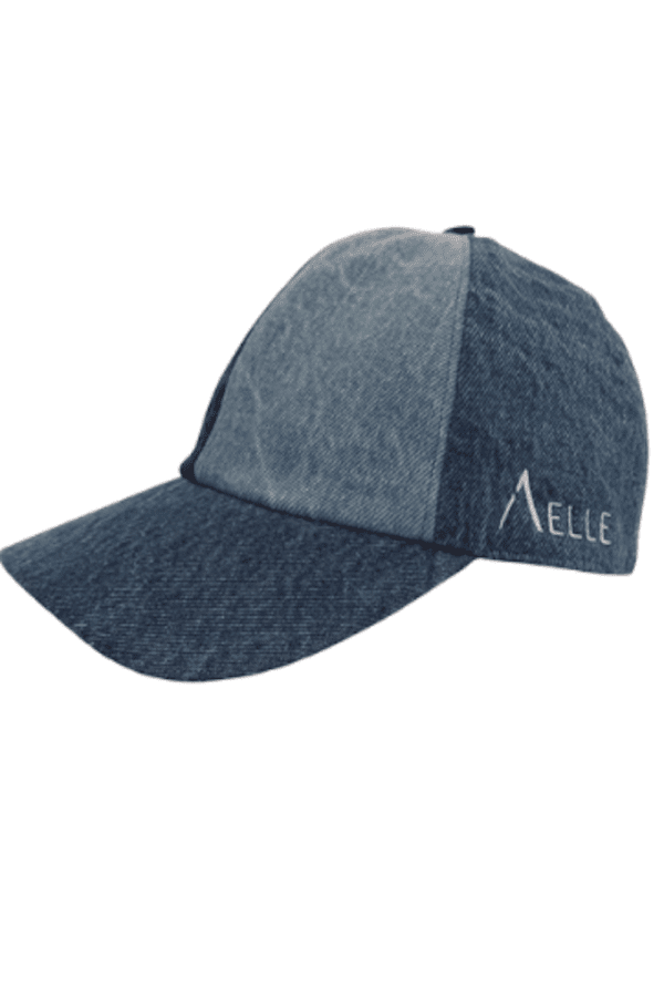 Cappello Dad Cap 1994 In Denim Indaco Mixed Washed