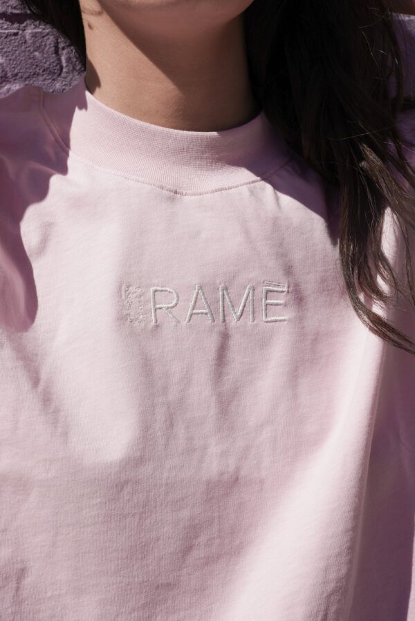 T-shirt rosa personalizzabile